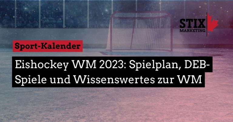 Read more about the article Eishockey WM 2023: Spielplan, DEB-Spiele und Wissenswertes zur Eishockey-WM 