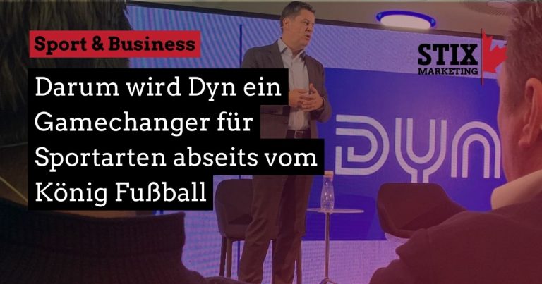 Read more about the article Darum wird Dyn ein Gamechanger für Sportarten, die nicht Fußball heißen 