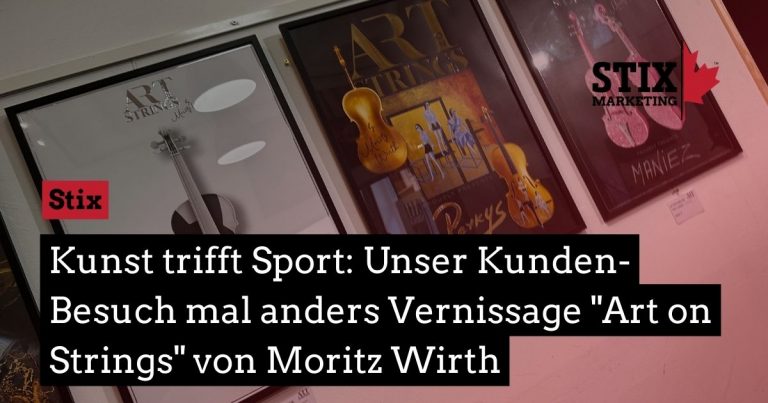 Read more about the article Kunst trifft Sport: Unsere Eindrücke von der Vernissage „Art on Strings“ von Kunde Moritz Wirth